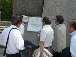 大阪城を散策