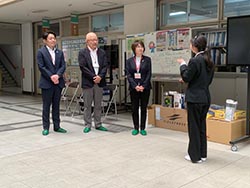 生徒代表 お礼のあいさつ