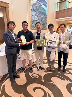 東コース 優勝 柏原市職チーム