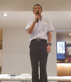横山議長あいさつ