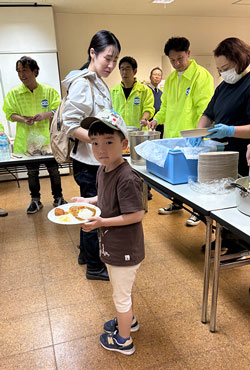 喫食体験のようす