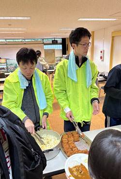 喫食体験のようす