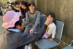 喫食体験のようす