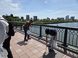 清掃活動のようす