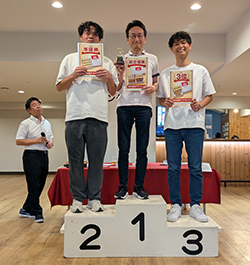 個人の部 TOP3