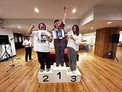 女性の部 TOP3