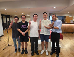 団体優勝 JR西労組チーム