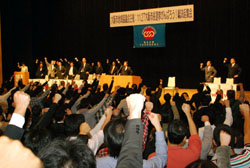大阪市長選挙の取り組み